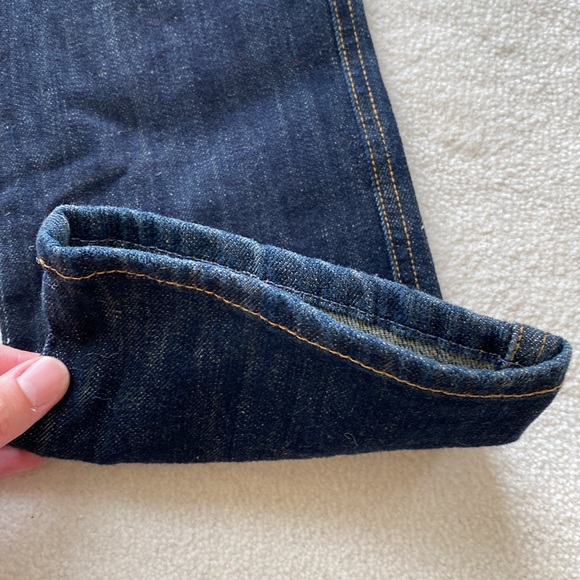 EUC Notify NFY style 226 Made in Italy dark wash Straight Leg Denim Jeans - Picture 16 of 16